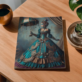 Papel De Seda Artista de Circo Steampunk Dama Vitoriana Vintage