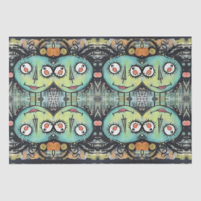 Papel De Seda ArtLady 10 Encantada e angustiada (Frente )