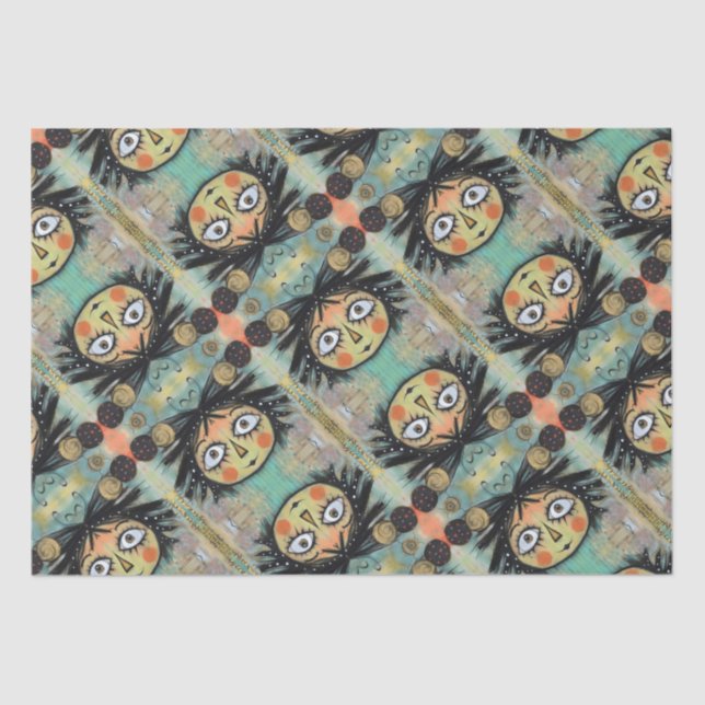 Papel De Seda ArtLady 14 Encantada e angustiada (Frente )