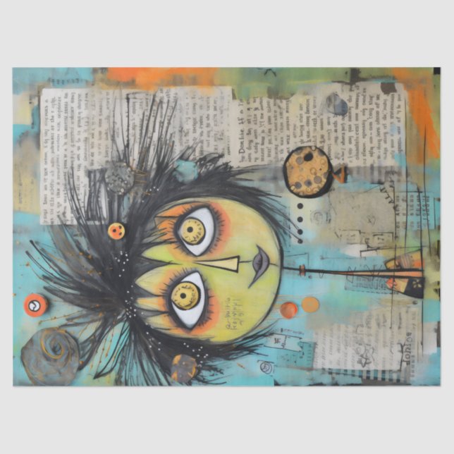 Papel De Seda ArtLady 3 encantadora e angustiada (Frente )