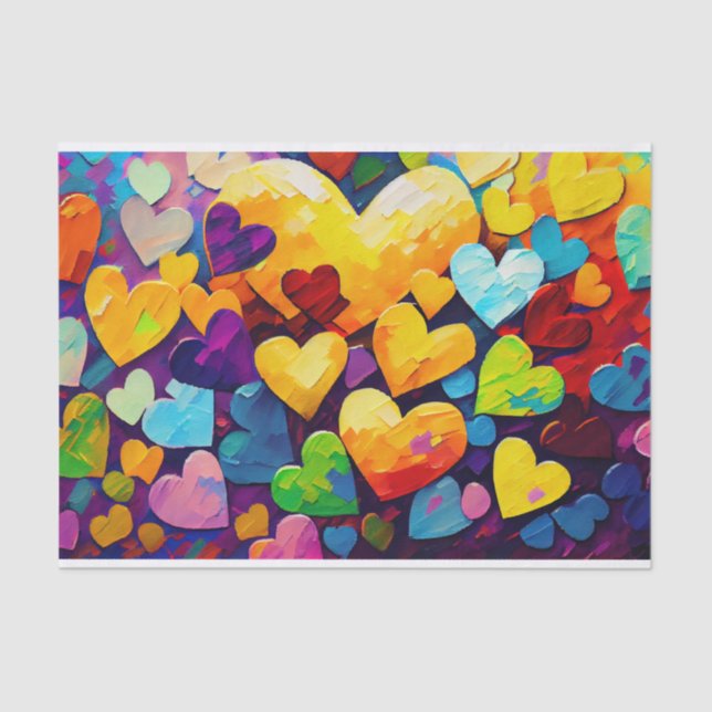 Papel De Seda Artsy Namorados (Frente )