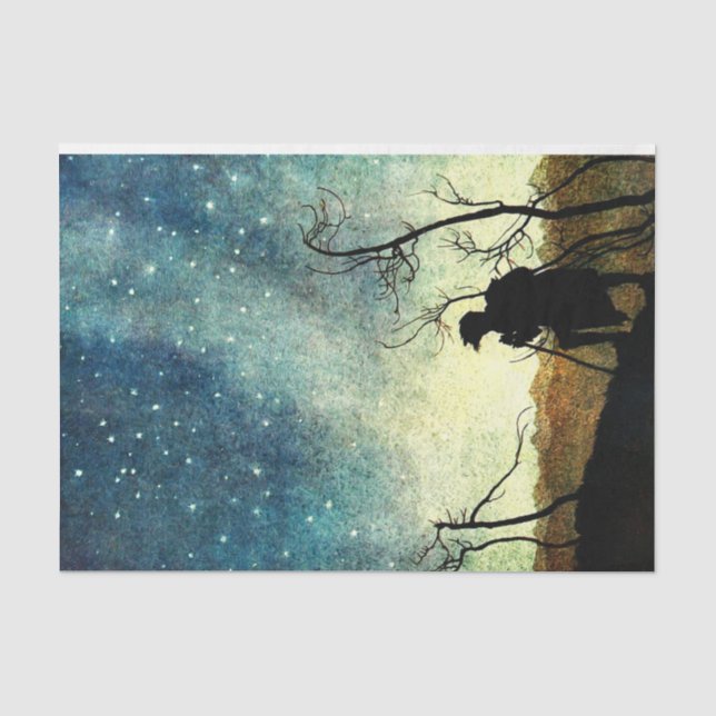 Papel De Seda Artur Rackham Vintage Decoupage do Storybook (Frente )
