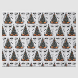 Papel De Seda Árvore de Abóbora de Feriado