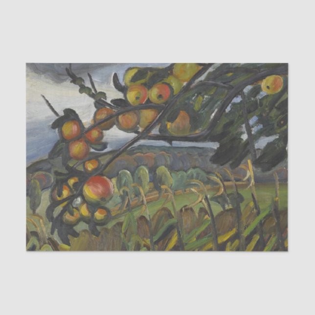 Papel De Seda Árvore de Maçã por Prudence Heward (Frente )