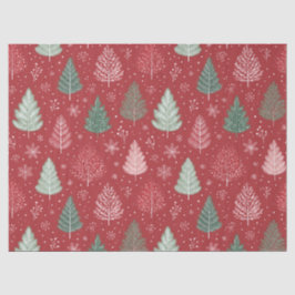 Papel De Seda Árvore de Natal