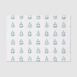 Papel De Seda Árvore de Natal