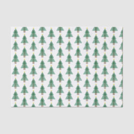 Papel De Seda Árvore de Natal Art Déco