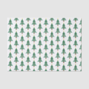 Papel De Seda Árvore de Natal Art Déco