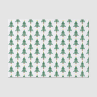 Papel De Seda Árvore de Natal Art Déco