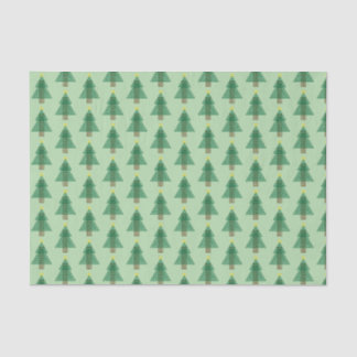 Papel De Seda Árvore de Natal Art Déco