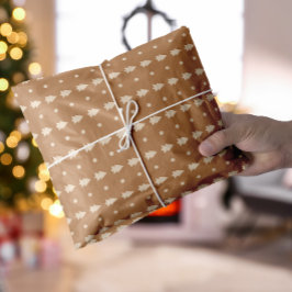 Papel De Seda Árvore de Natal Boho