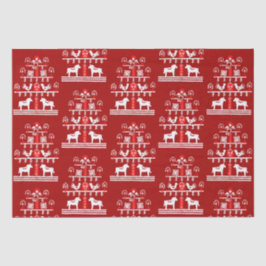 Papel De Seda Árvore de Natal branca branca, branca e festiva, b