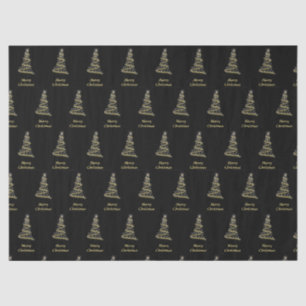 Papel De Seda Árvore de Natal brilhante