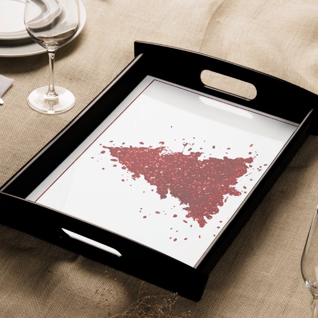 Papel De Seda Árvore de Natal Clássica | Vermelho De Crimson Ric (Criador carregado)