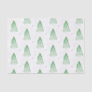 Papel De Seda Árvore de Natal com Luzes