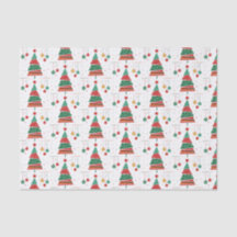 Árvore de Natal do Estilo Retro