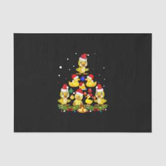 Papel De Seda Árvore de Natal Duck