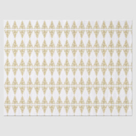 Papel De Seda Árvore de Natal ouro