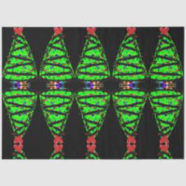 Papel De Seda Árvore de Natal Punk