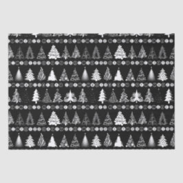 Papel De Seda Árvore de Natal rico