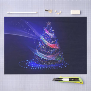 Papel De Seda Árvore de Natal SlipperyJoe digital translúcida ve