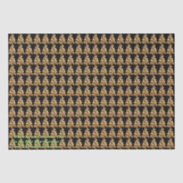 Papel De Seda Árvore de Natal White Spruce