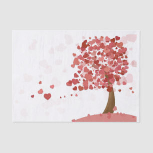 Papel De Seda Árvore do Amor