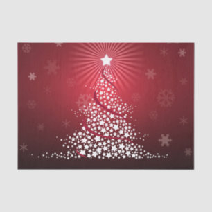 Papel De Seda Árvore e neve 2