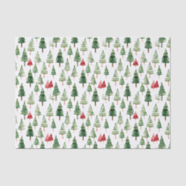 Papel De Seda Árvores de Natal