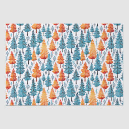 Papel De Seda Árvores de Natal bonito