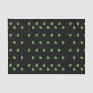 Papel De Seda Árvores de Natal espumantes
