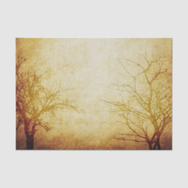 Papel De Seda Árvores na Cintura