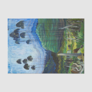 Papel De Seda Árvores no céu, 1939 por Emily Carr