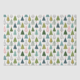 Papel De Seda Árvores Retroativas