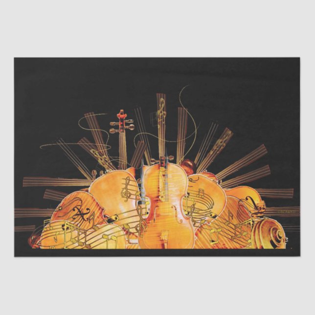 PAPEL DE SEDA AS CORDAS DE SOL (Frente )