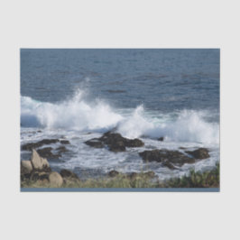 Papel De Seda As ondas do Oceano Pacífico