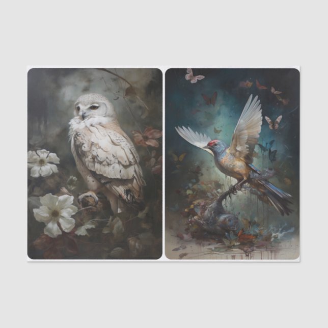 Papel De Seda Asas em Dusk (Frente )