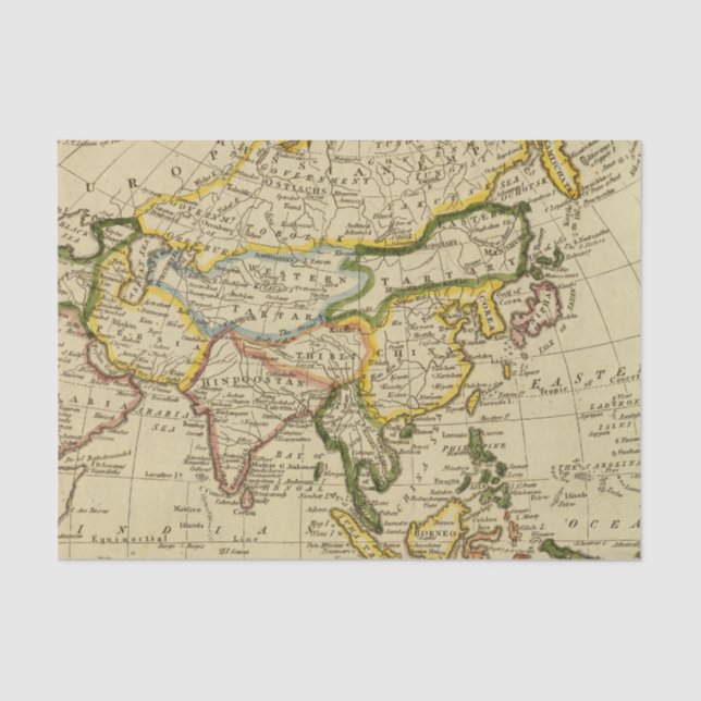 Papel De Seda Ásia 27 (Frente )