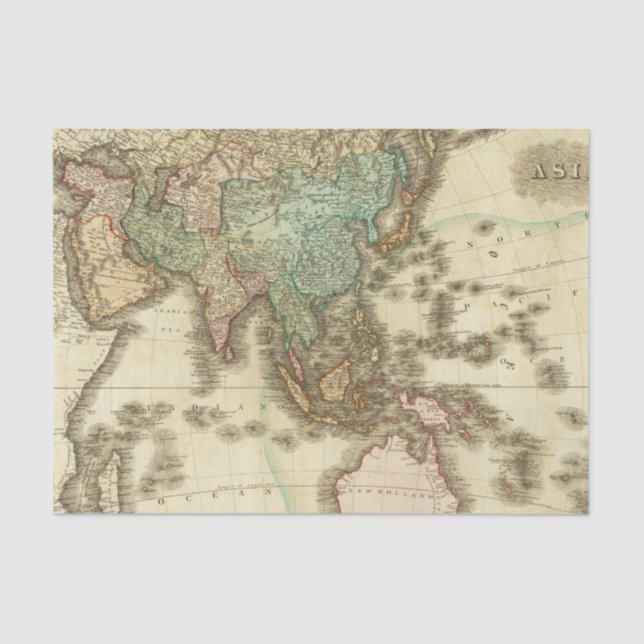 Papel De Seda Ásia 32 (Frente )