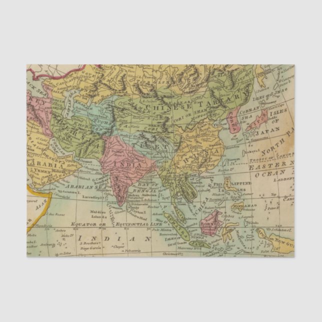 Papel De Seda Ásia 4 (Frente )