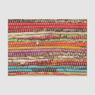 Papel De Seda Aspecto natural das teclas de tecido tecidas