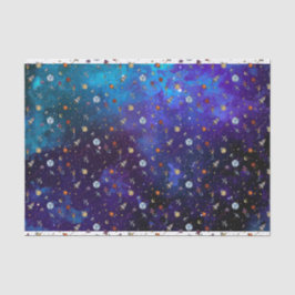 Papel De Seda Astronauta e Lua