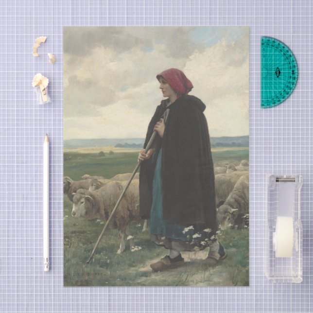 Papel De Seda Atenção ao bando de Julien Dupre (Arte )