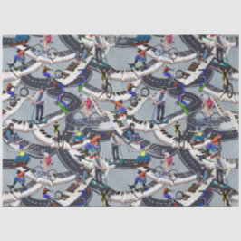 Papel De Seda Atividades ao ar livre em painéis de skate