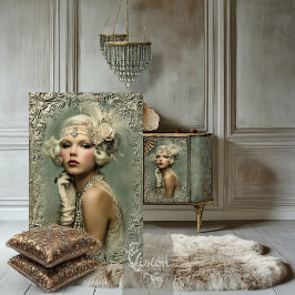 Papel De Seda Atração de Hortelã e Salva, Gatsby Flapper Roaring