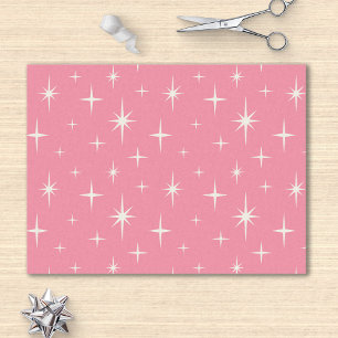 Papel De Seda Atum Starburst Rosa