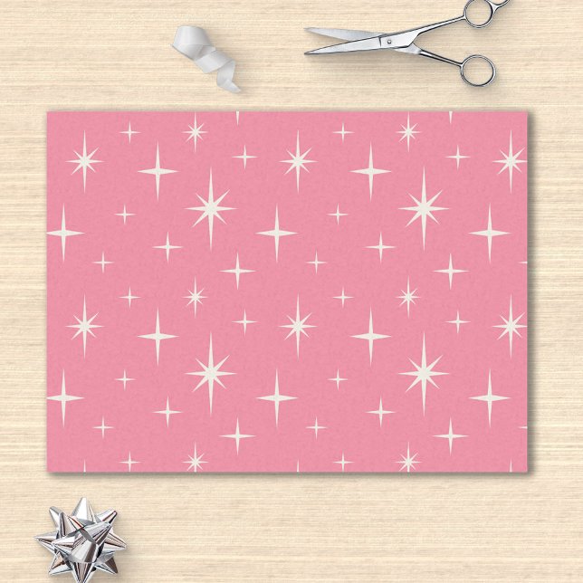 Papel De Seda Atum Starburst Rosa (Criador carregado)