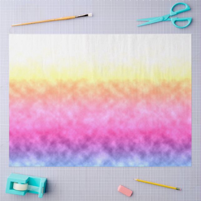 Papel De Seda Aurora Prismática (Arte )