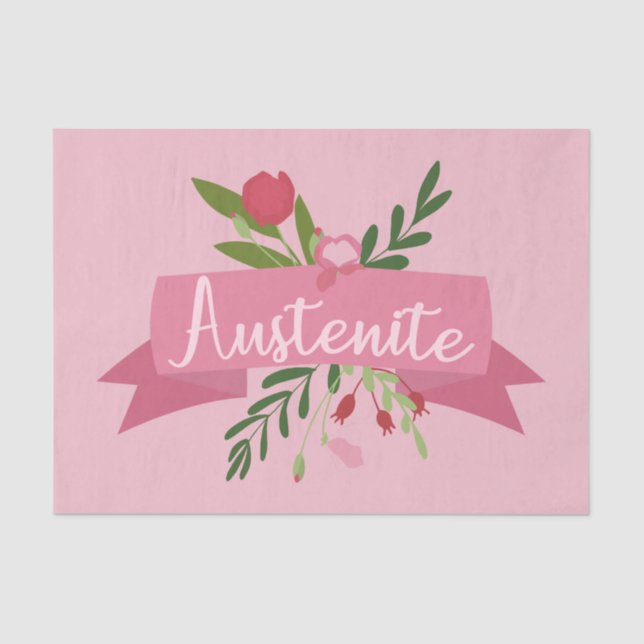 Papel De Seda Austenite II (Frente )