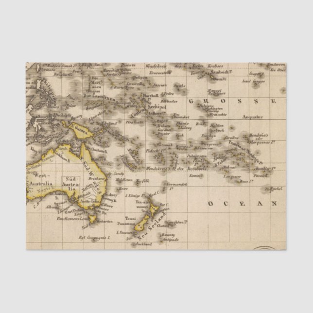 Papel De Seda Austrália 9 (Frente )